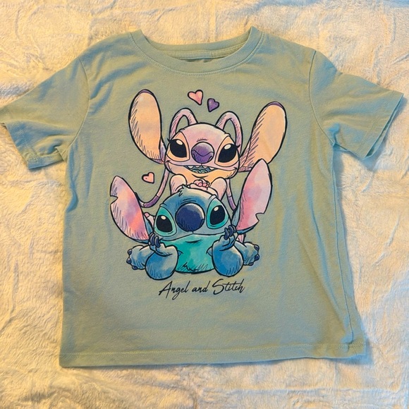 Disney Other - Stitch and Angel shirt EUC